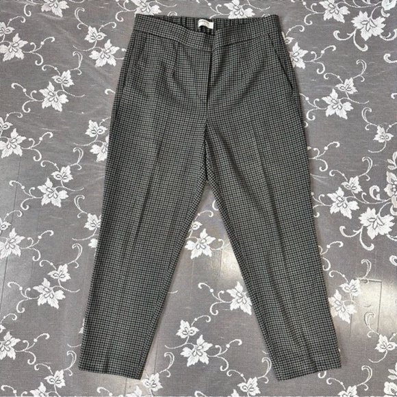 Aritzia Babaton Conan Check Pant Houndstooth Plaid Trouser size 6 - Picture 3 of 6